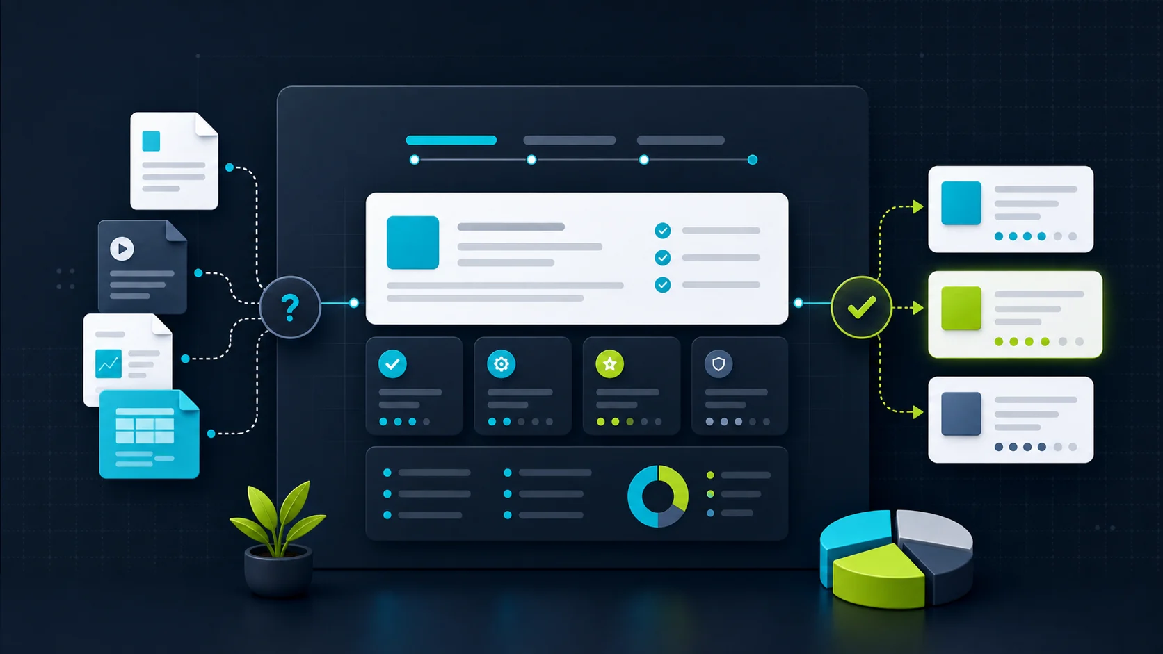 Editorial illustration for Free chatbot prompt builder for small business websites